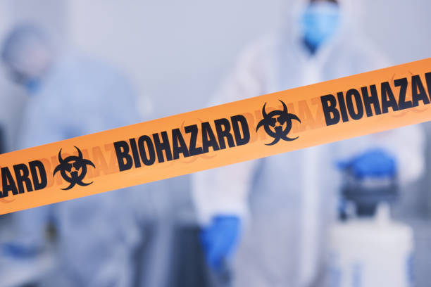 Professional Biohazard technician working in Wentworth, NC